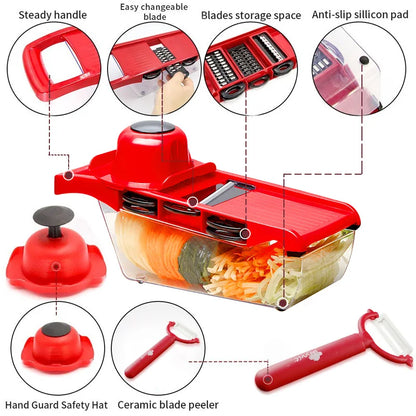 Myvit Vegetable Cutter with Steel Blade