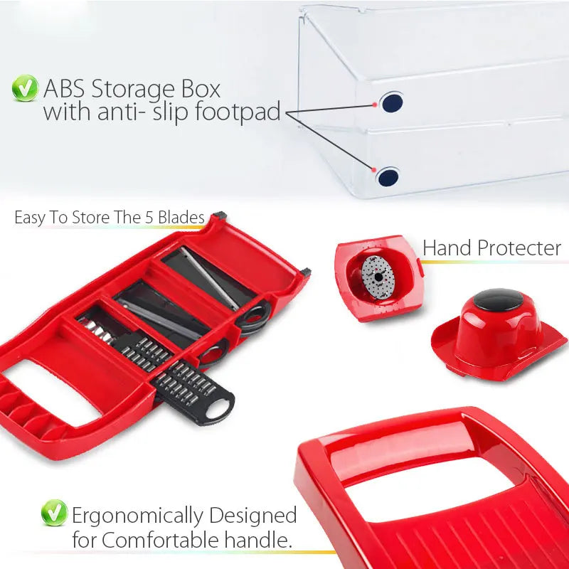 Myvit Vegetable Cutter with Steel Blade