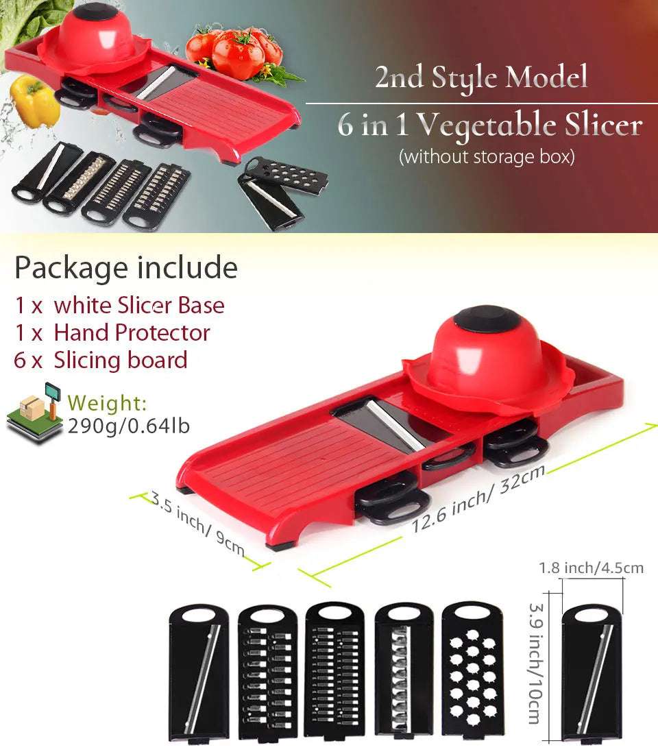 Myvit Vegetable Cutter with Steel Blade
