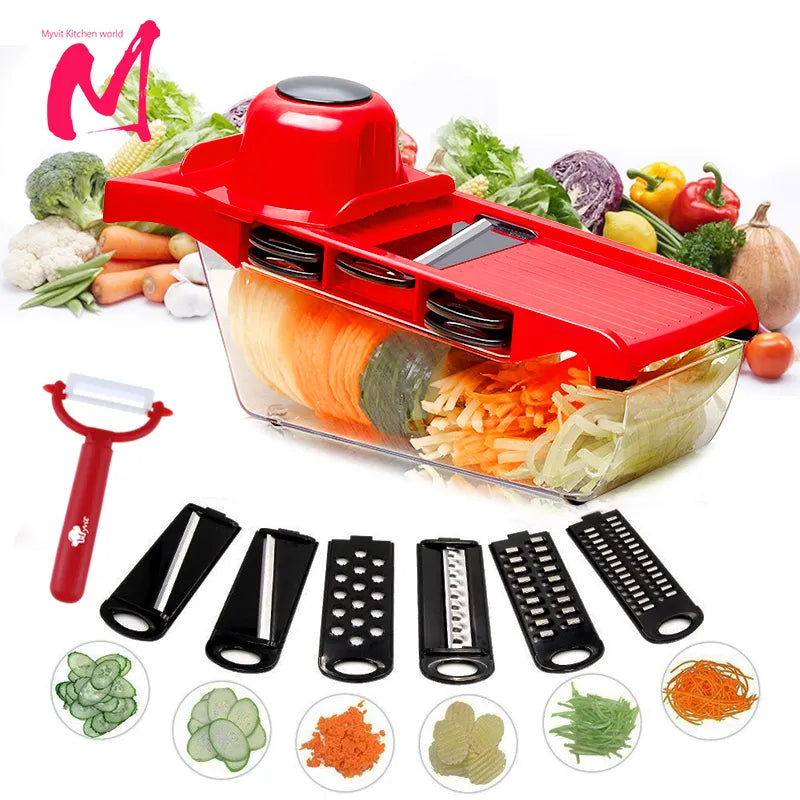 Myvit Vegetable Cutter with Steel Blade