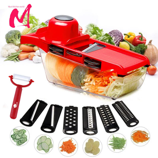 Myvit Vegetable Cutter with Steel Blade
